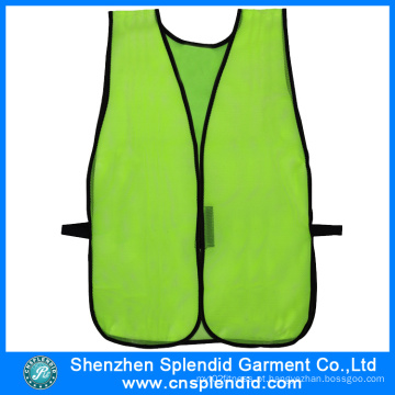 China Made Fluorescente Verde Olá Vis Reflective Segurança Kids Vest